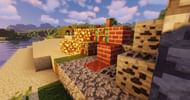 Shader adds beautiful lighting (Image via Minecraft)